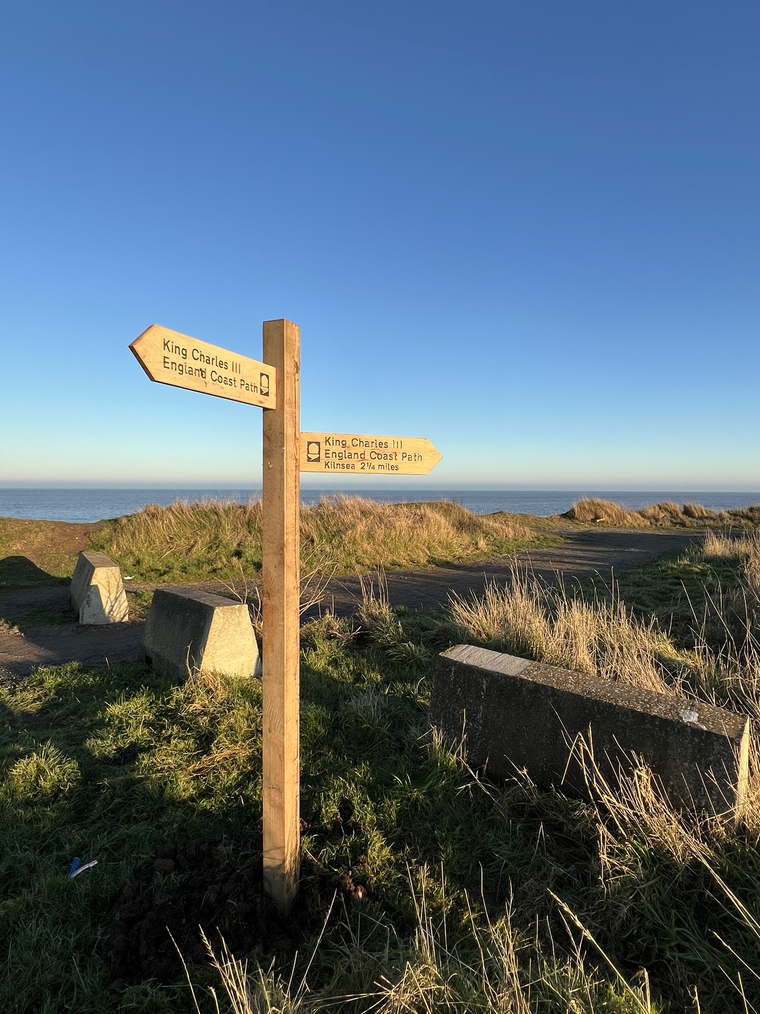 The King Charles III England Coast Path in the East Riding